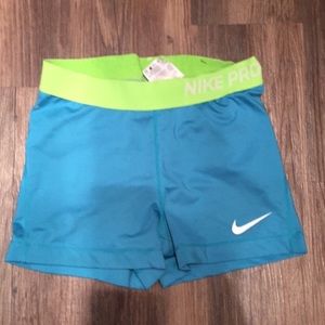 Nike pro compression shorts
